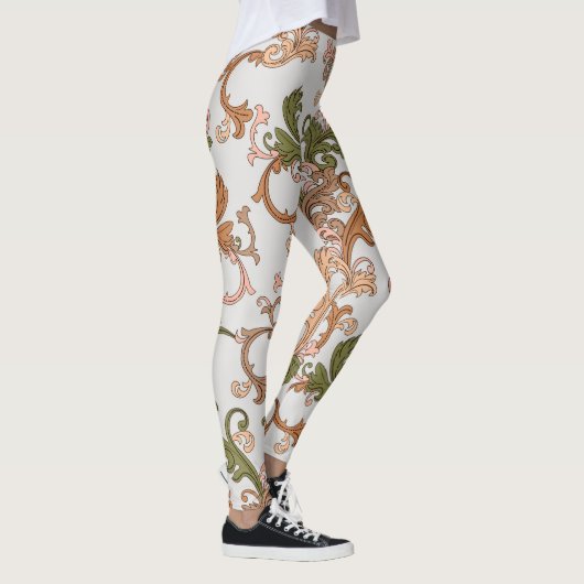 Elegant  Victoriaans Boho achteraan | Leggings (Rechts)
