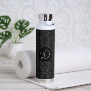 Elegant, , Victoriaans Damask gepersonaliseerd Waterfles