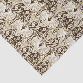 Elegant Victoriaans Floral Pattern Decoupage Tissuepapier (Detail)