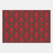 Elegant, , Victoriaans Steampunk Damask Inpakpapier Vel (Voorkant)