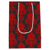 Elegant, , Victoriaans Steampunk Damask Medium Cadeauzakje (Achterkant)