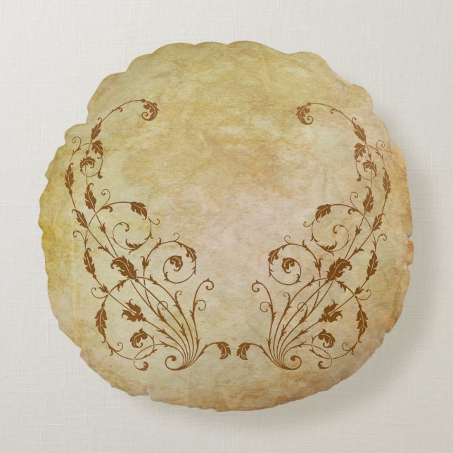 Elegant, , Victoriaans Steampunk Rond Kussen (Voorkant)