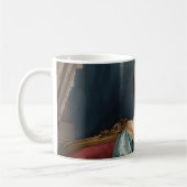 Elegant Victorian Lady Classic Portrait Coffee Mug (Gauche)