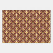 Elegant Victorian tiled pattern  Inpakpapier Vel (Voorkant 2)