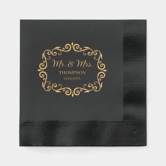 Élégant victorien M. et Mme Mariage (Recto)