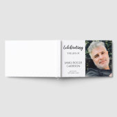 Elegant viering van het leven met foto gastenboek (Volledig)