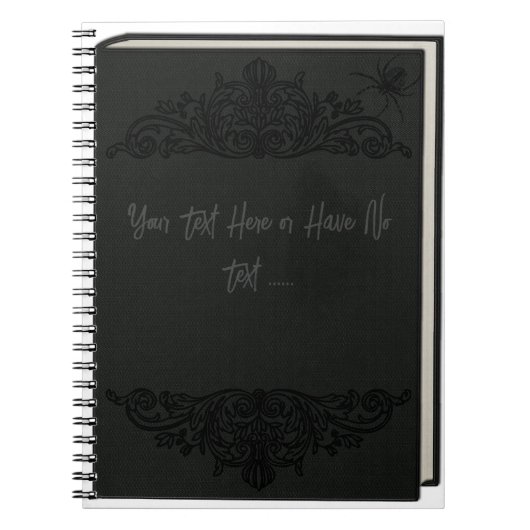 Élégant vieux livre Déplaisant araignée gothique v (Devant)