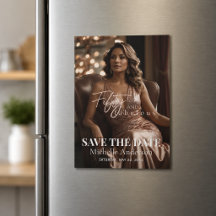 Elegant Vijftig en Fabulous Foto Save the Date