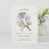 Elegant Viking Wedding Save the Date Kaart (Staand voorkant)