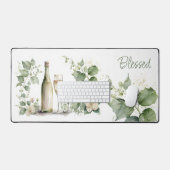 Élégant Vin Bienheureux Et Floraux (Clavier et souris)