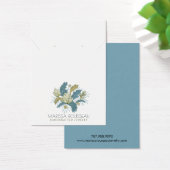 Élégant Vins Floraux portant collier carte d'affic (Bureau)