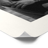 Elegant Vintage bruiloft Welkomstbord Foto Poster (Hoek)