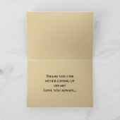 Elégant Vintage Damask Bonne carte mère (Intérieur)