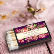 Elégant Vintage Floral Mariage Fête des mariées Fa