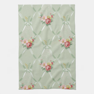 Elegant Vintage Floral Wallpaper Theedoek
