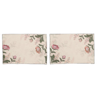 Elegant Vintage Flowers Kussensloop