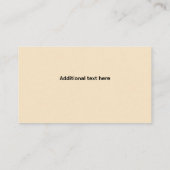 Élégant Vintage Honey Bee Hives Carte de visite (Dos)