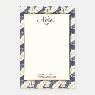 Elegant Vintage met schuifwiel Acanthus Leaves & N Post-it® Notes