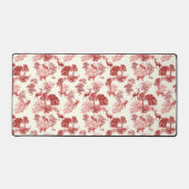 Elégant Vintage Red Deer Fox Country Toile (Recto)