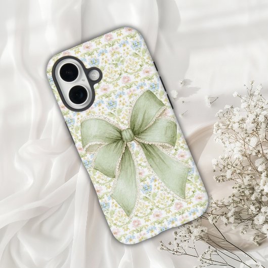 Elegant Vintage Ribbon  Case-Mate iPhone Case