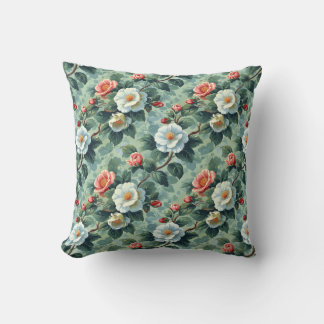 Elegant Vintage Stijlvol Romantisch Bloemig Chic Kussen