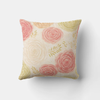Elegant Vintage Stijlvol Romantisch Bloemmotief Ch Kussen