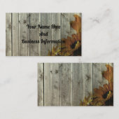 Elegant Vintage Visitekaartje (Voorkant / Achterkant)