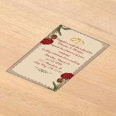 Elegant Vintage Wedding Invitation (Poser)