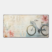 Élégant Vintage Whimsical Bicycle Calendrier 2026 (Recto)