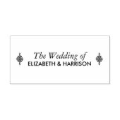Elegant Vintage Zelfinktende Stempel (Design)