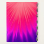 Élégant violet et rose Abstrait (Dos)