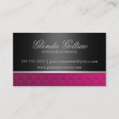 Elegant visitekaartje (Achterkant)