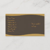 Elegant Visitekaartje (Achterkant)