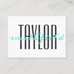 elegant visitekaartje