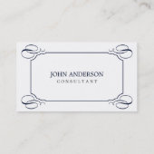 Elegant Visitekaartje (Achterkant)