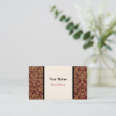 Elegant Visitekaartje (Staand voorkant)