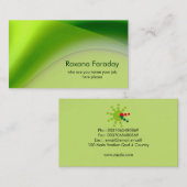 elegant visitekaartje (Voorkant / Achterkant)