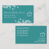 Elegant Visitekaartje onroerend goed (Voorkant / Achterkant)