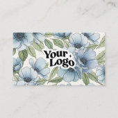 Elegant Visitekaartje – QR-code & logo (Voorkant)