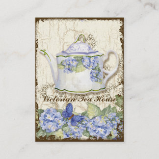 Elegant Visitekaartje voor aangepast theekoffie