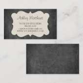 Elegant Visitekaartjes van Chalkboard (Voorkant / Achterkant)