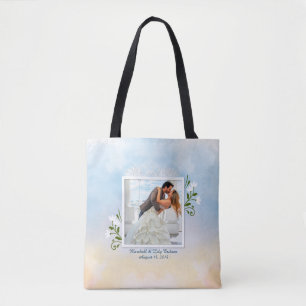 Elegant voeg je eigen Canvas tas voor het huwelijk