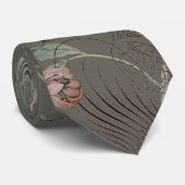 Elegant  vogels 2.0 stropdas (Opgerold)