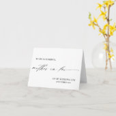 Elegant voor mijn schoonmoeder op mijn trouwdag kaart (Gele Bloem)