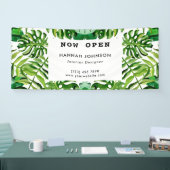 Elegant voor zaken met Tropical Interior Designer Spandoek (Beurs)