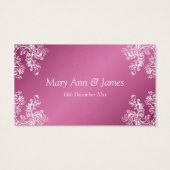 Élégant Voucher Boisson Vintage Fils 2 Rose (Dos)