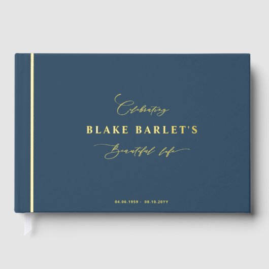 Élégant vrai huile, Blue Funeral / Célébration de (Recto)