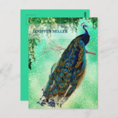 Elegant  vredeswerk briefkaart (Voorkant / Achterkant)