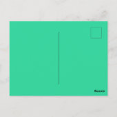 Elegant  vredeswerk briefkaart (Achterkant)