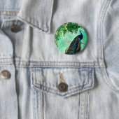 Elegant vredeswerk ronde button 5,7 cm (In situ)